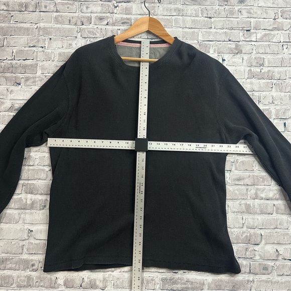 EUC Old Navy Men's 100% Cotton Black Knit Pullover Size XXL (RN 462574) - Picture 9 of 10